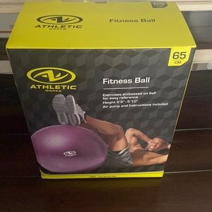 Exercise ball - brand new